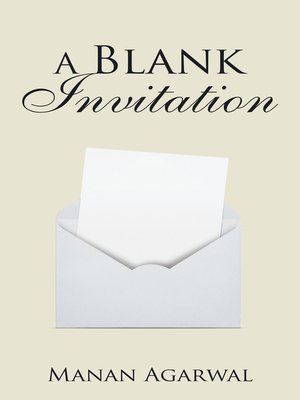 cover image of A Blank Invitation